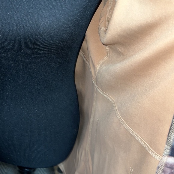 Solitaire faux suede open front floral jacket! - Picture 3 of 4